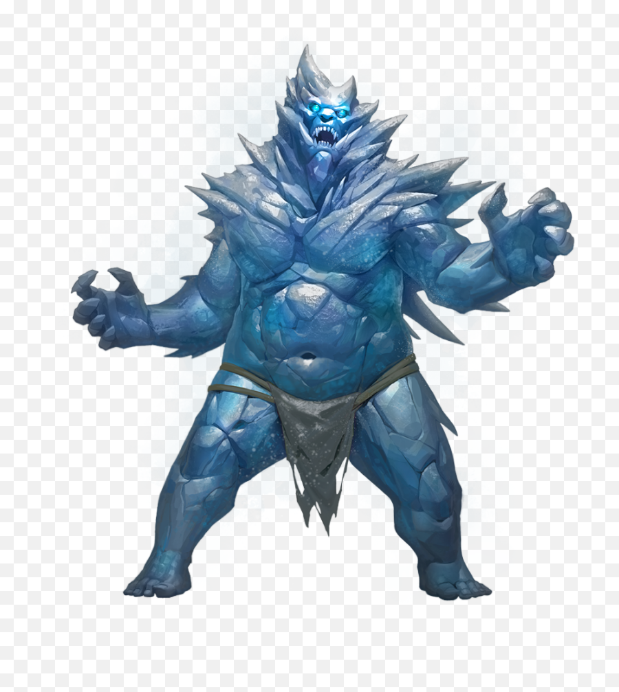 Download Hd Giants Drawing Frost Giant - Frost Giant Png,Giants Png