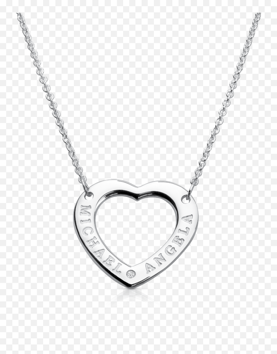 Diamond Heart Png Transparent - Milena Heart Pendant Precio,Diamond Heart Png