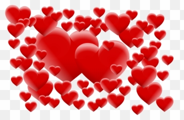 Background Wedding Heart Png - Valentine Hearts,Hearts Png Transparent