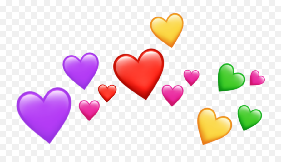 Freetoedit - Emoji Hearts Transparent Png,Heart Emojis Transparent