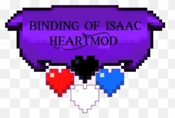 Binding Of Isaac Heart Mod - 8 Bit Ball png