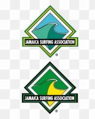 Jamaica Surfing Association Logo - Brown Circle Border Png