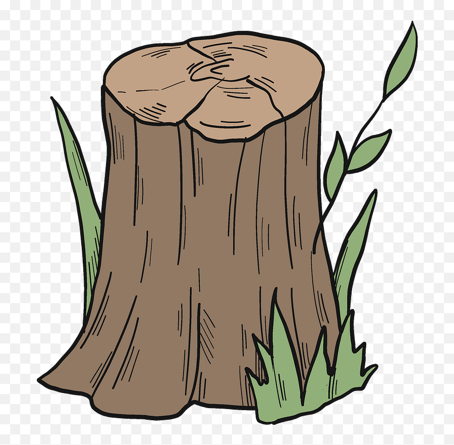 Tree Stump Clipart - Tree Stump Clipart Png,Stump Png