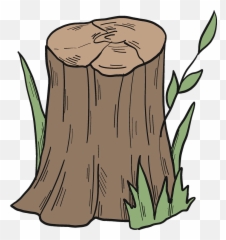 Tree Stump Clipart - Tree Stump Clipart Png,Stump Png