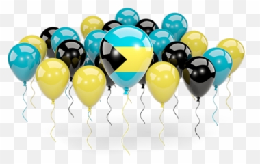 Balloons With Colors Of Flag Illustration Bahamas - Hungary Flag Balloon Png,Colors Png