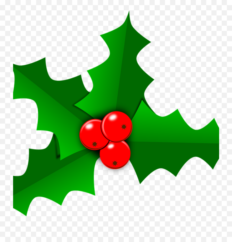 Holly Images Free Christmas Leaf - Transparent Holly Leaf Png,Holly Border Png