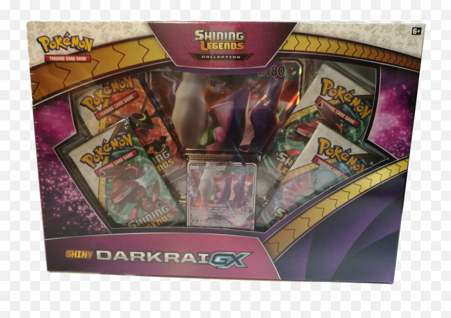 Shining Legends Shiny Darkrai Gx Box - Fictional Character Png,Darkrai Png