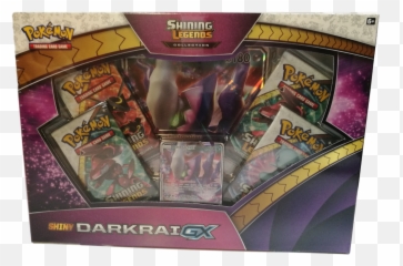 Shining Legends Shiny Darkrai Gx Box - Fictional Character Png,Darkrai Png