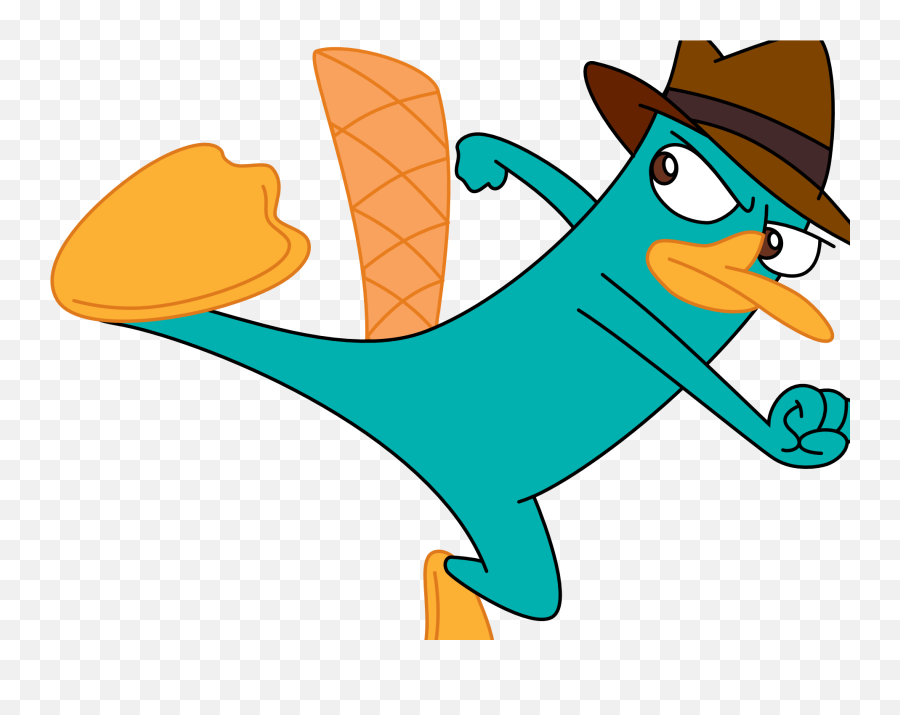 Perry The Platypus Is A Super - Spy In The Animated Phineas Perry The Platypus Spy Png,Perry The Platypus Png