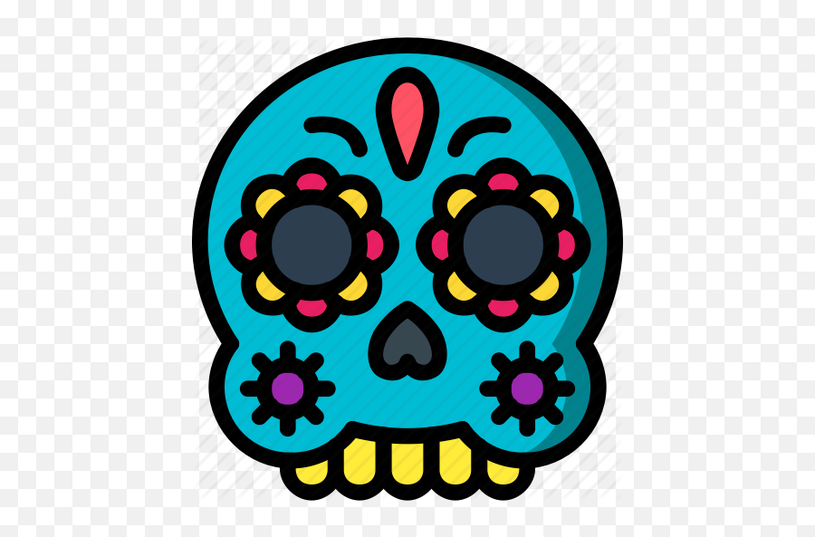 Day Of The Dead Mask Mexican Mexico Skull Tradition Icon - Download On Iconfinder Mexican Mask Png,Skull Mask Png