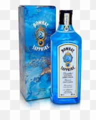 Download Bombay Sapphire Png Image With No Background - Saphire Dry Gin Png