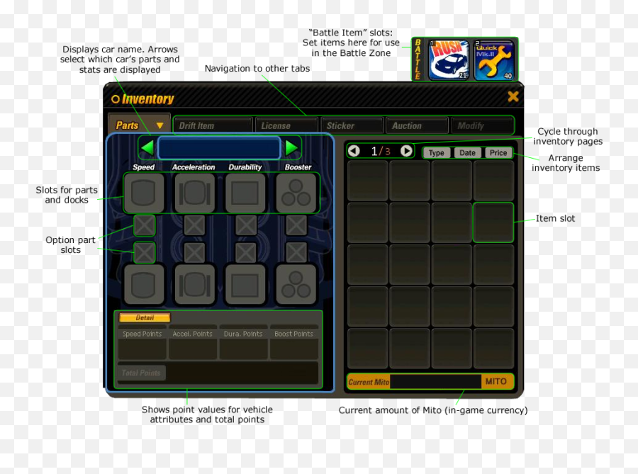 Drift Cityinterface U2014 Strategywiki The Video Game - Vertical Png,Inventory Png