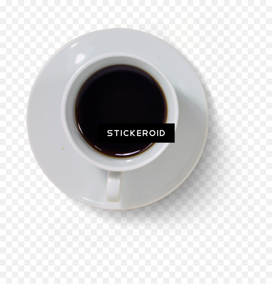 Coffee Mug - Top View Coffee Cup Png Full Size Png Saucer,Coffee Cup Silhouette Png