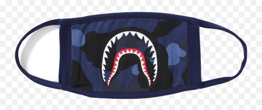 Bape Color Camo Shark Mask Transparent - Bape Face Masks Png,Bape Shark Png