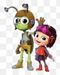 Beat Bugs Crick And Kumi Transparent Png - Stickpng Beat Bugs Png,Bugs Png