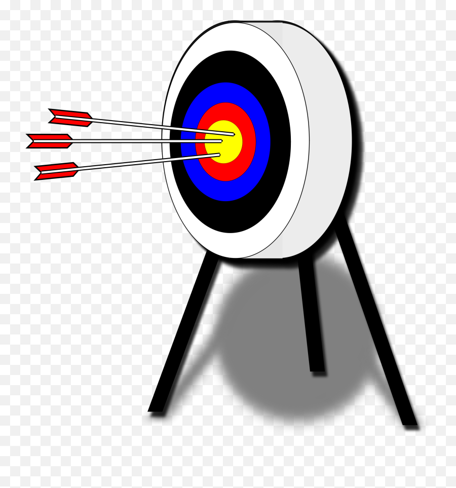 Archery Target Png Files - Clip Art Archery Target,Archery Png