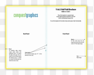Make Half - Fold Brochure Designs u0026 Templates Vertical png