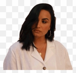 Side Look Demi Lovato Gif - Transparent png