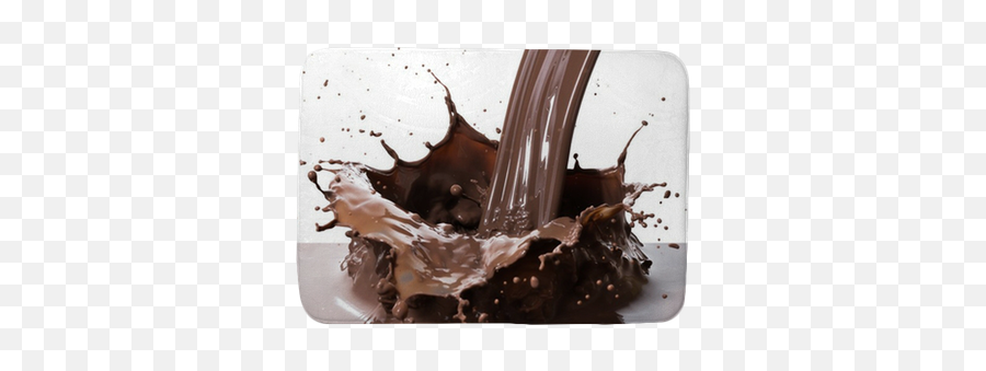 Hot Chocolate Splash Bath Mat U2022 Pixers - We Live To Change Manta Ray Png,Chocolate Splash Png