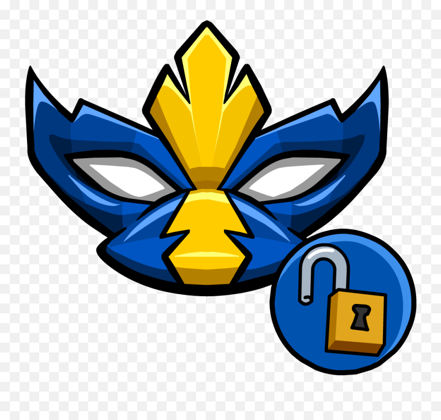 Download Mask Of Justice Clothing Icon Id - Club Penguin Superhero Mask Png,Icon Superhero