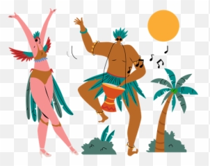 Parade Icon - Download in Flat Style Dancer png