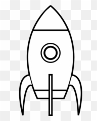Rocket Clipart Black And White Free Download - Rocket Ship Cut Out Png,Rocket Clipart Png