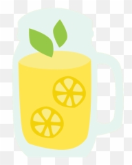 Lemonade Cup Flat Transparent Png U0026 Svg Vector - Serveware