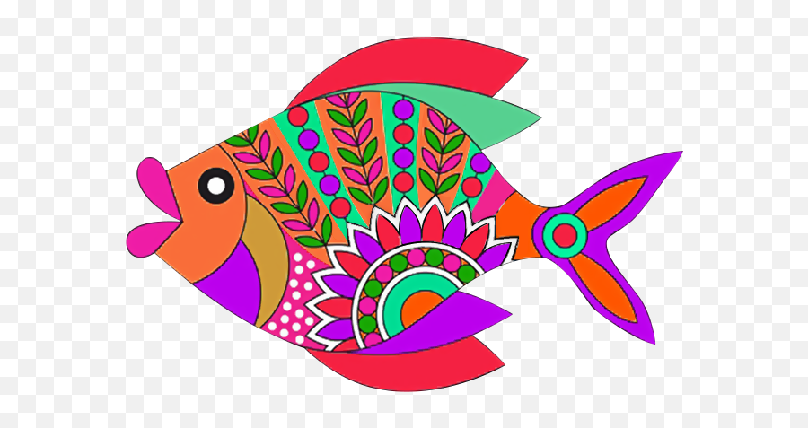 Vector Fish Art Png 2352 - Clip Art,Art Png