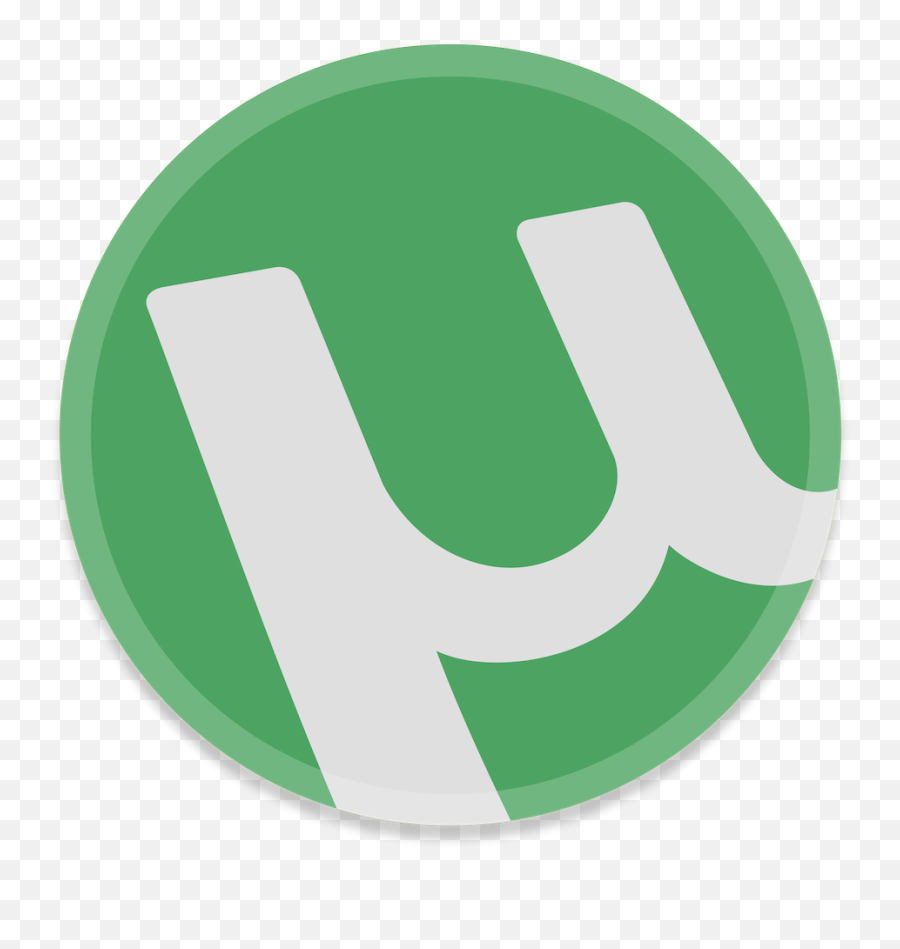 Utorrent 3 Icon Button Ui App Pack One Iconset Blackvariant - Download Utorrent Icon Png,U Icon