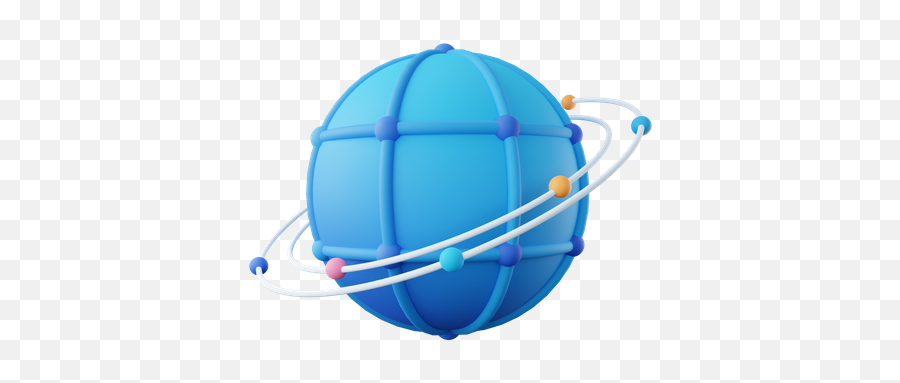 Planet 3d Illustrations Designs Images Vectors Hd Graphics - Vertical Png,Sotfs Status Icon With Cracked Orb With A Red Line.through It