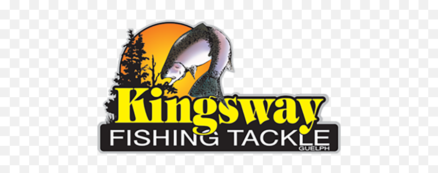 Kingsway Fishing Tackle Guelph - Poster Png,Fishing Logos