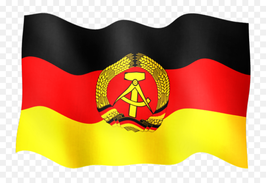 Download Flag Of East Germany - East German Flag Animated East Germany Flag Png,German Flag Transparent