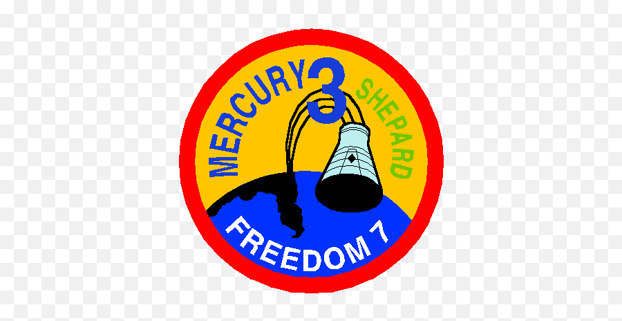 Mercury 3 - Project Mercury Mission Patches Png,Mercury Png