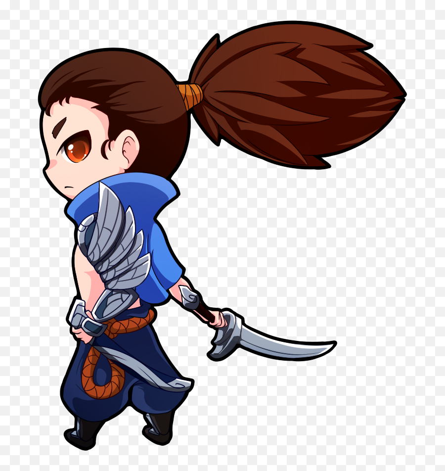 Yasuo Yasuo80900733 Twitter - League Of Legends Chibi Yasuo Png,Yasuo Png