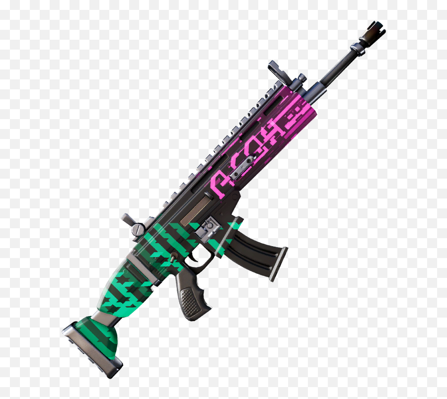 Fortnite Signal Override Wrap Weapon - Frosty Glow Wrap Fortnite Png,Fortnite Weapon Png