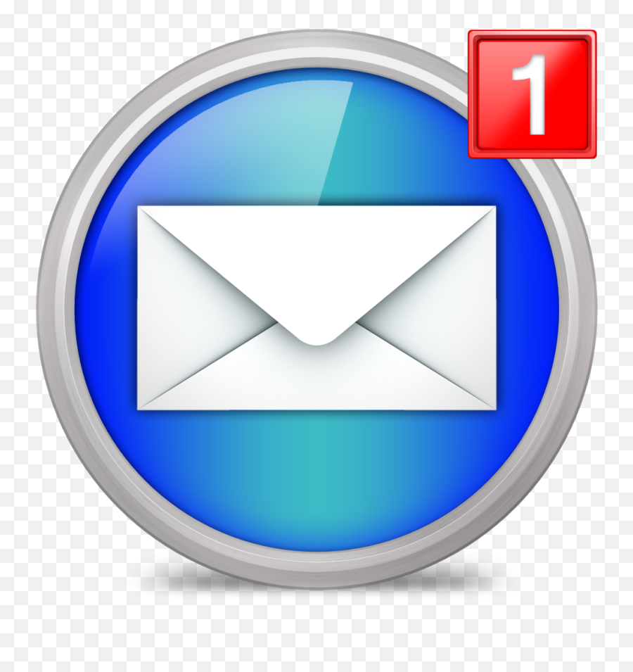 New Email Interface Symbol Of Closed Envelope Back - Email Notification Icon Png,Email Symbol Png