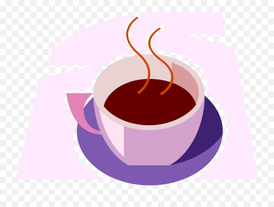 Download Vector Illustration Of Cup Hot Freshly Brewed - Cup Png,Red Cup Png