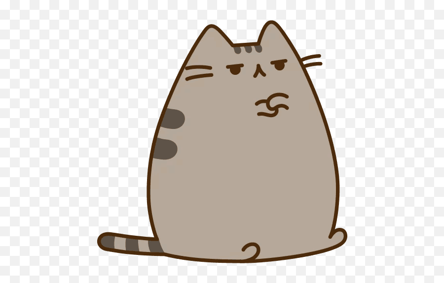Mammal Sticker Pusheen Cat Download Hq - Pusheen Cat Png,Pusheen Transparent Background