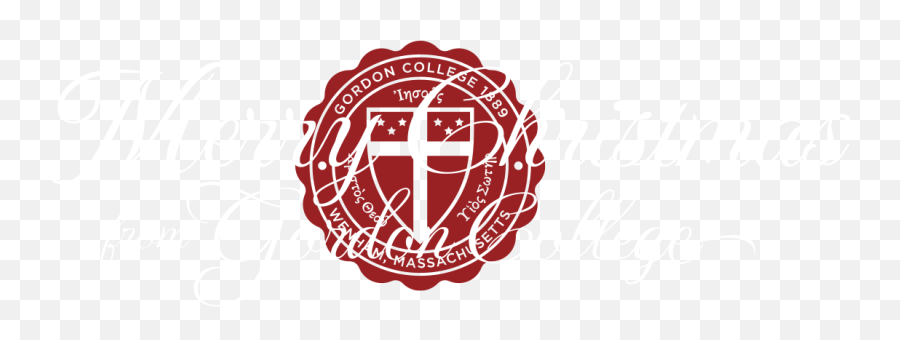 Merry Christmas From Gordon - Gordon College Gordon College Logo Png,Merry Christmas Logo