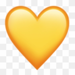Hearts Emoji Png - Yellow Heart Emoji Transparent Background,Emoji Hearts Transparent