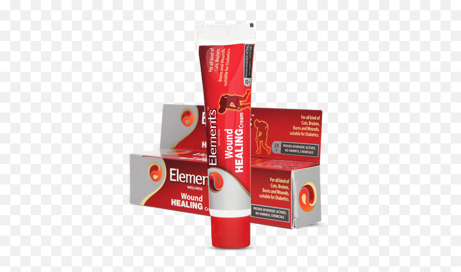 Elements Wound Healing Cream Cuts Bruises Burns Wounds Safe For Diabetics - Wound Healing Cream Elements Png,Bruises Png
