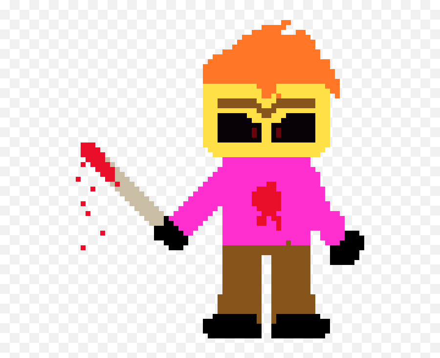 My Video - Game Character Pixel Art Maker Illustration Png,Video Game Characters Png