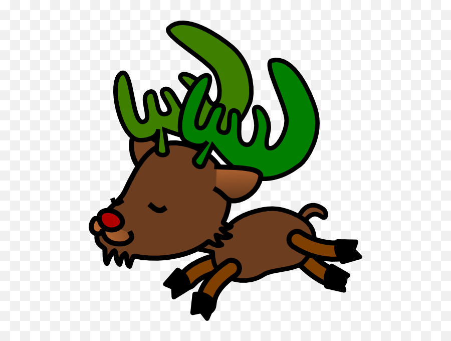 Christmas Reindeer Clipart - Rudolph The Red Nosed Reindeer Rudolph The Red Nosed Reindeer Png,Reindeer Png