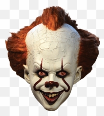 Mhm - Pennywise Deluxe Mask Png,Pennywise Png