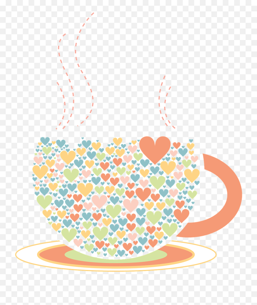 Cup Hearts Drawing Transparent Png - Morning Affirmations For Women,Tea Cup Transparent Background