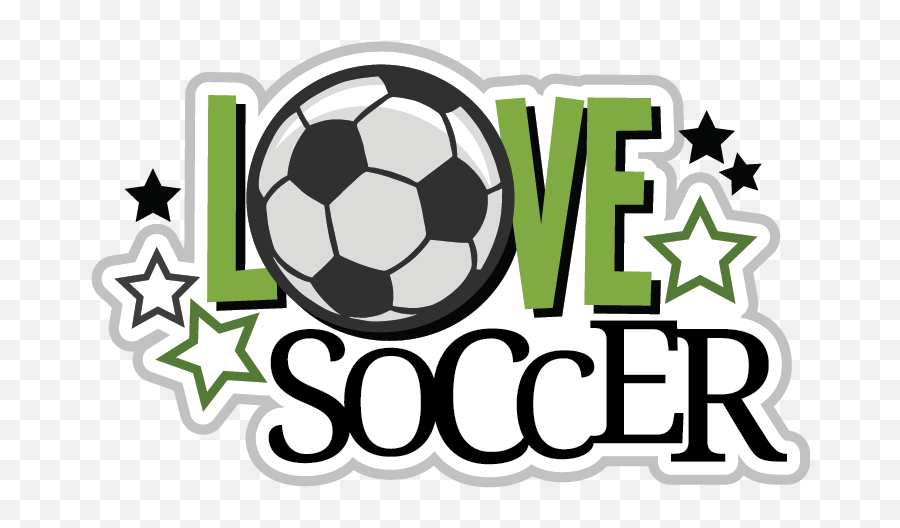 Svg Scrapbook File Soccer Files - Love Soccer Clipart Png,Soccer Png