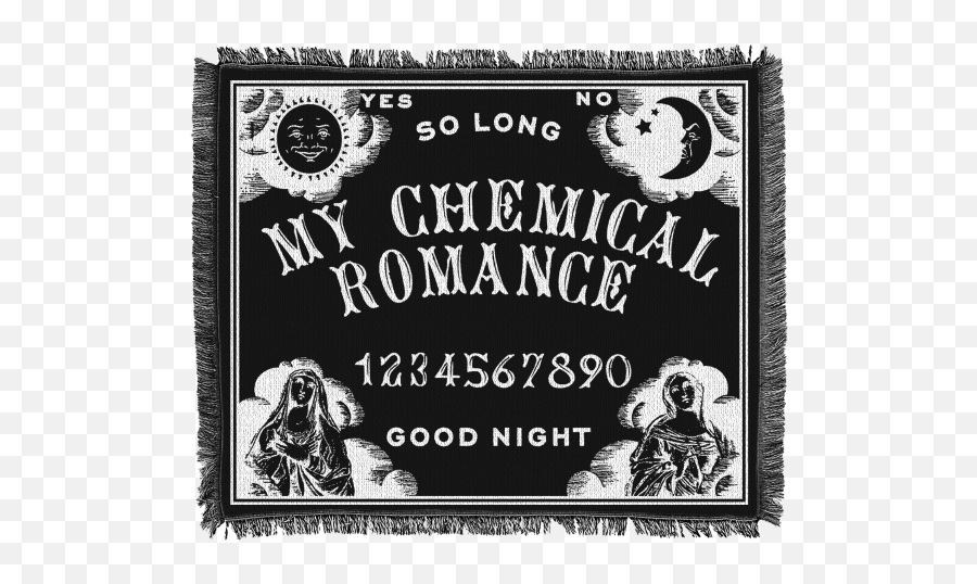 Spirit Board Blanket - My Chemical Romance Spirit Board Blanket Png,Ouija Board Png