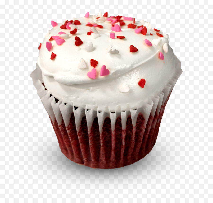 Transparent Red Velvet Cake Png - Small Cakes Png,Cup Cake Png