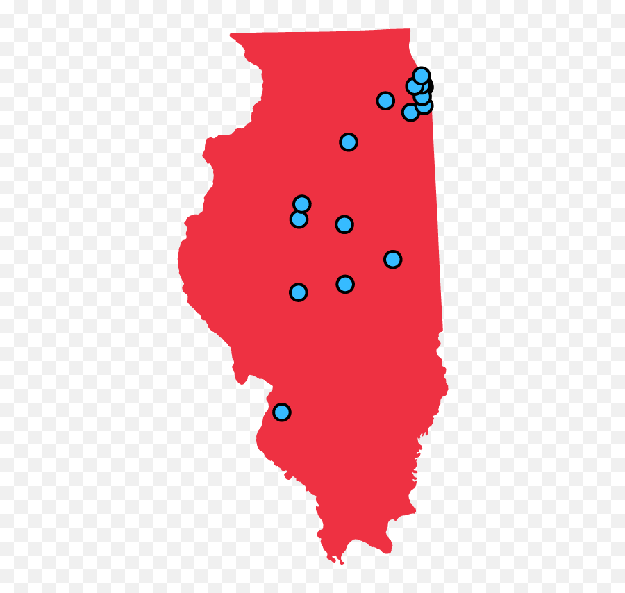 Planned Parenthood Centers - Physical Map Of Illinois Png,Chicago Bears Png