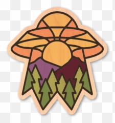 Rainbow Ufo - Art Png,Ufo Transparent
